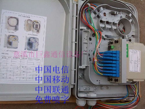 户外1分16ftth光分路器箱光纤分配箱